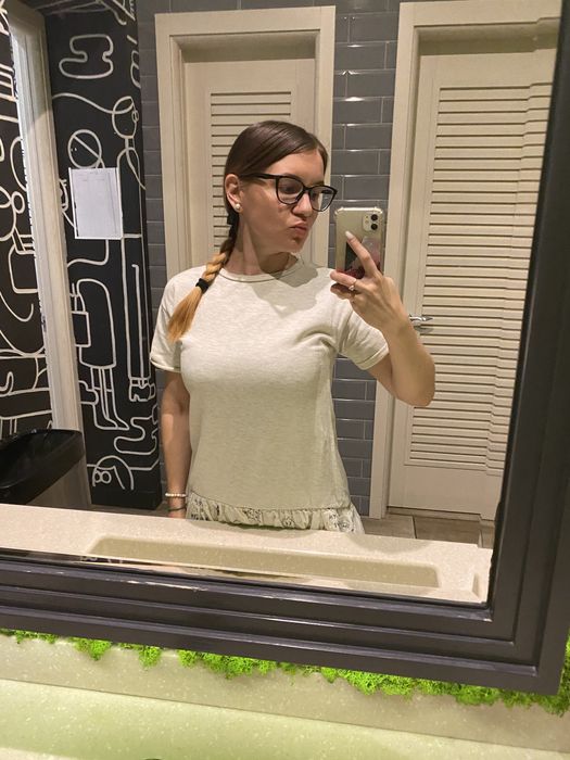 Серое белое платье Zara girls с воланом и принтом Сукня Турция Зара