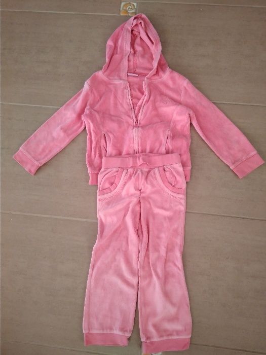 Dresik welurowy 98 cm