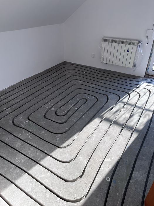 Frezowanie pod ogrzewanie podłogowe