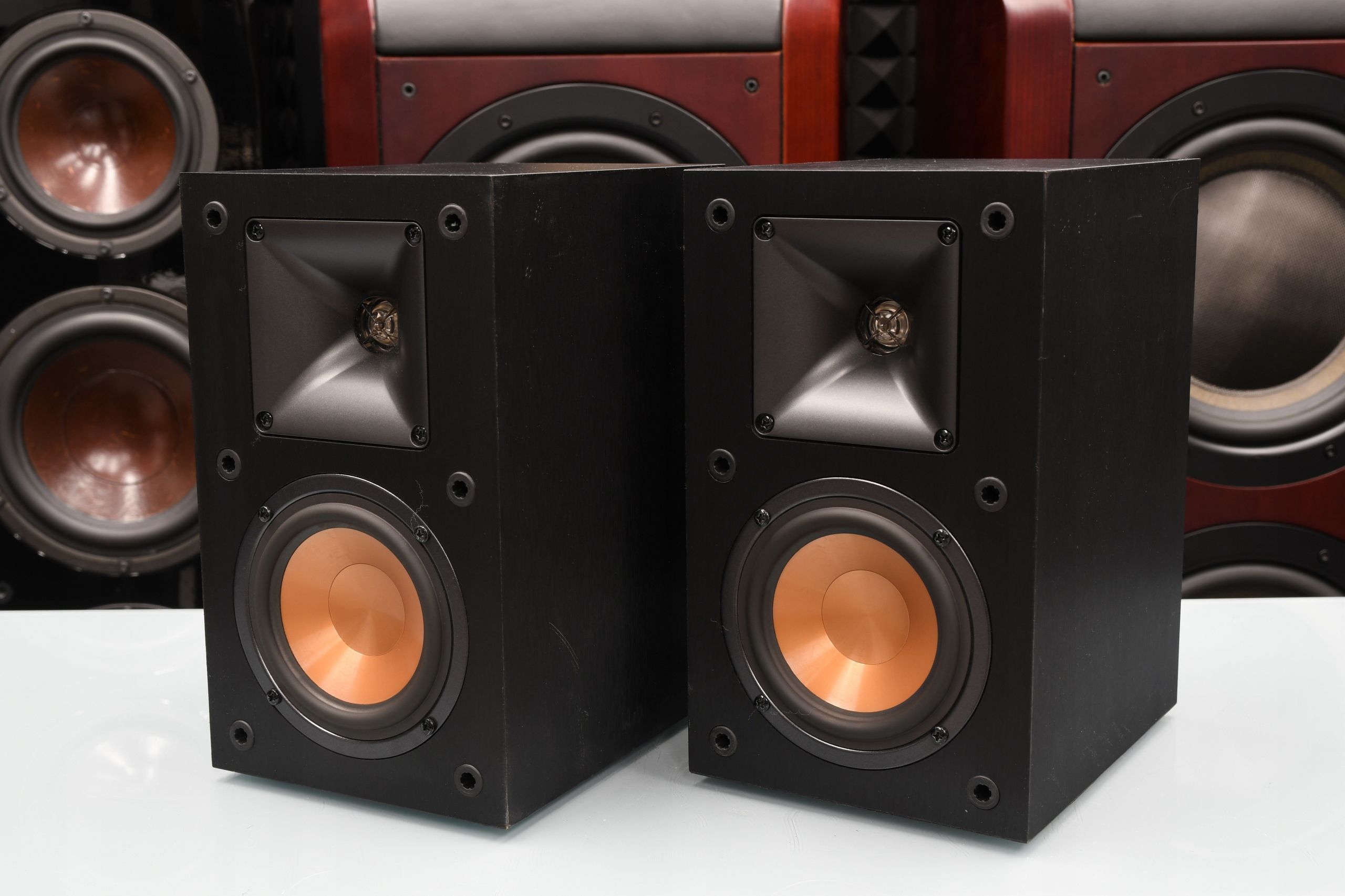 kolumny podstawkowe głośniki Monitory stereo Klipsch R-14M