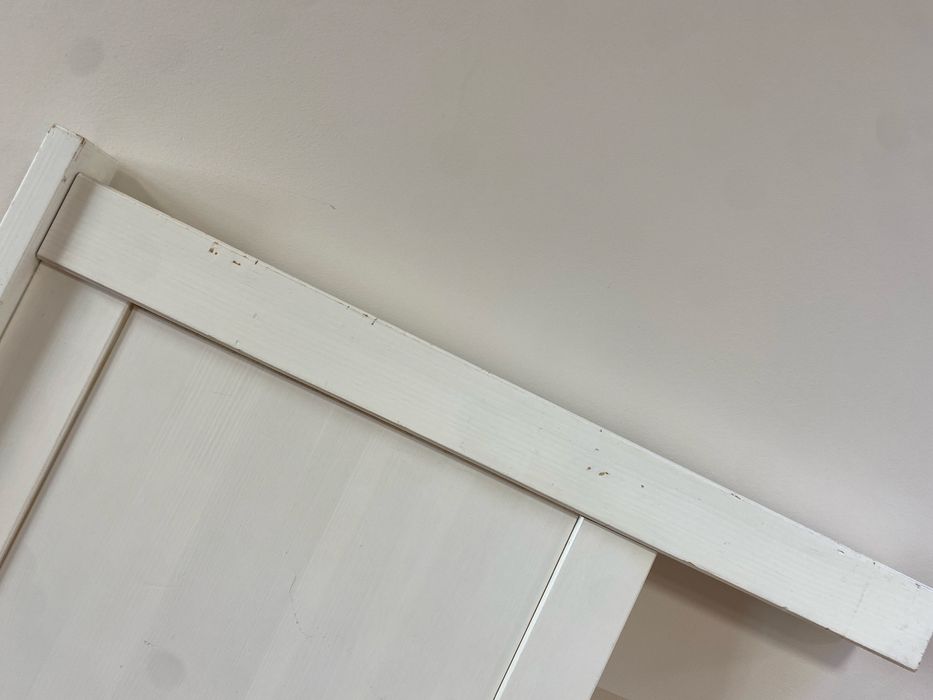 Rama łóżka Hemnes Ikea 140 x 200 biała bejca