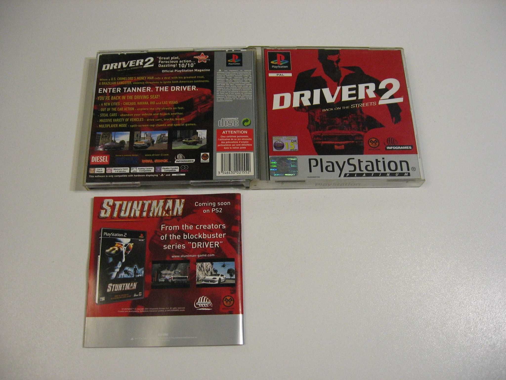 Driver 2 Back on the Streets - GRA PSX PS1 - Opole 4139