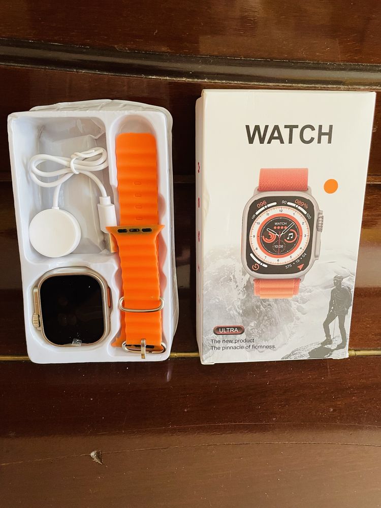 Zegarek Watch Ultra jak Apple do iPhone; do Samsung Galaxy S24