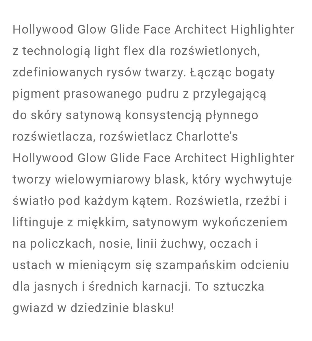 Charlotte Tilbury rozswietlacz glow glide moonlight glow