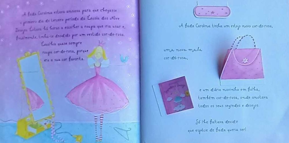 Livro infantil com imagens de relevo