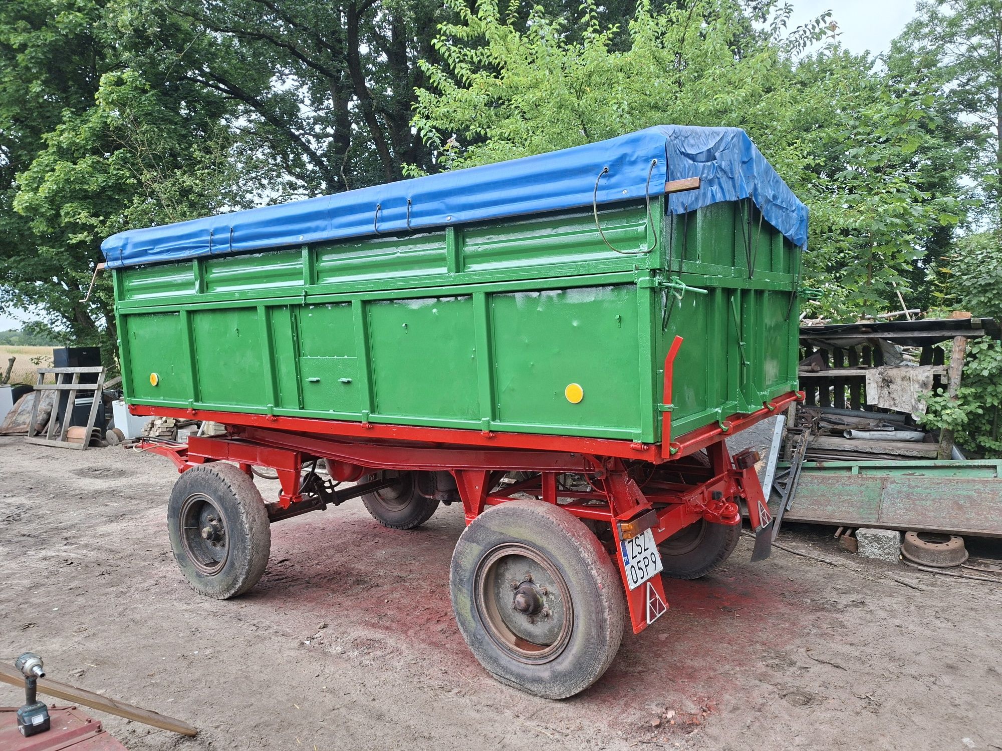 Przyczepa d47 wywrotka
