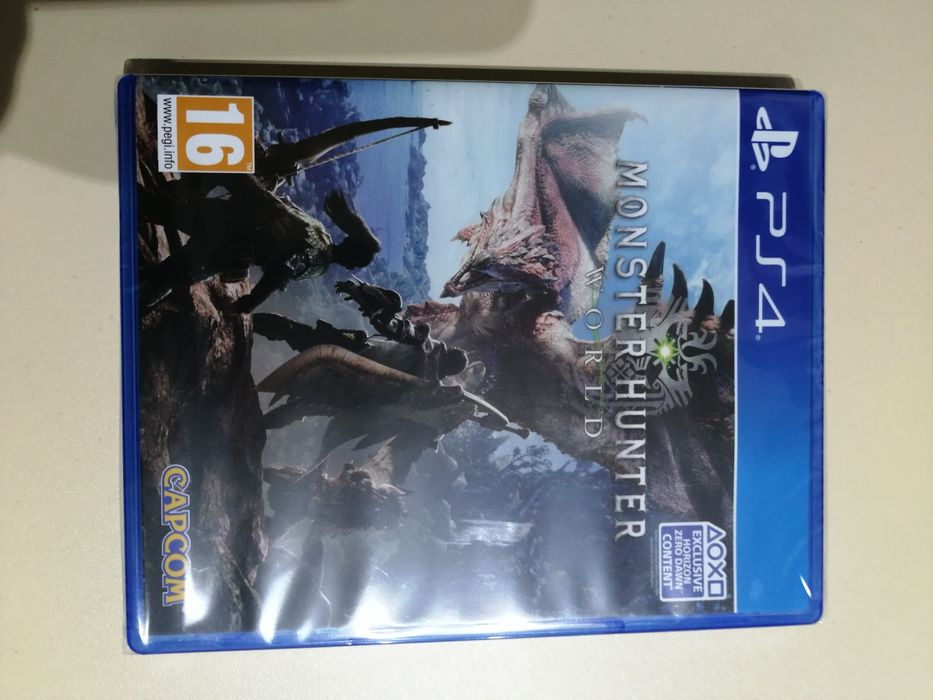 Monster hunter world Ps4 - novo selado