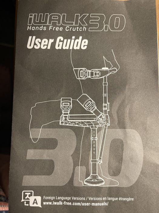 Продается инновационный костыль под колено