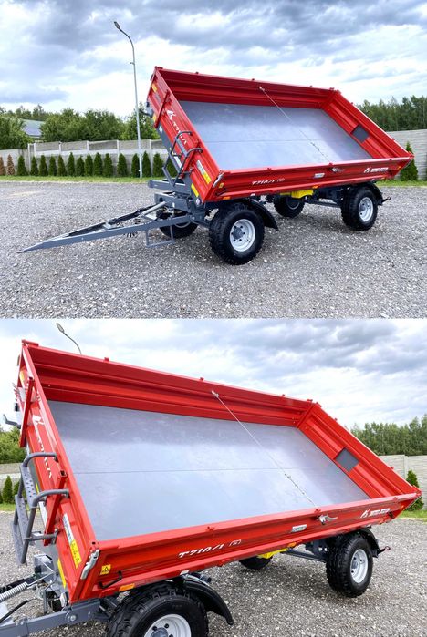 Przyczepa METAL-FACH T710/1 6 ton 2020 rok NOWA NIE UŻYWANA pronar