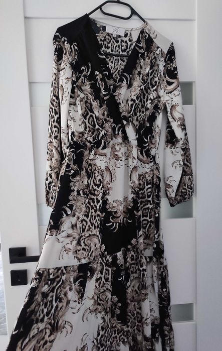 Piękna elegancka długa sukienka 36/38