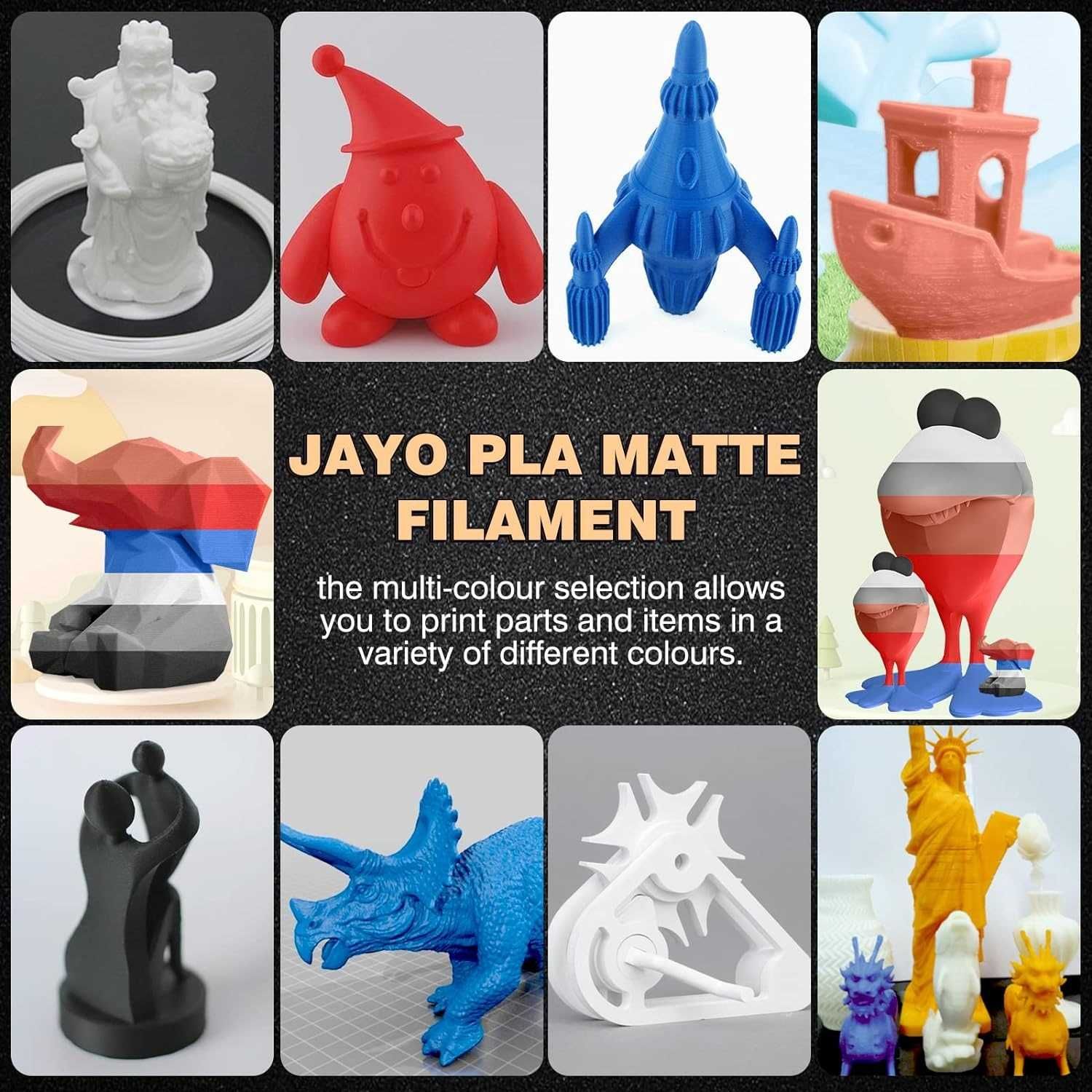 Nowy filament PlA / druk 3d / rolka / JAYO / 1,75mm / materiał  !2608!