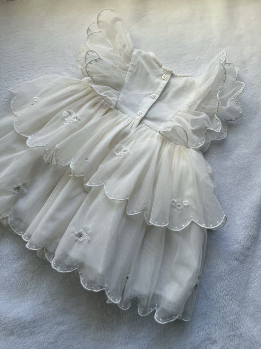 Zestaw na chrzciny dla dziewczynki 74