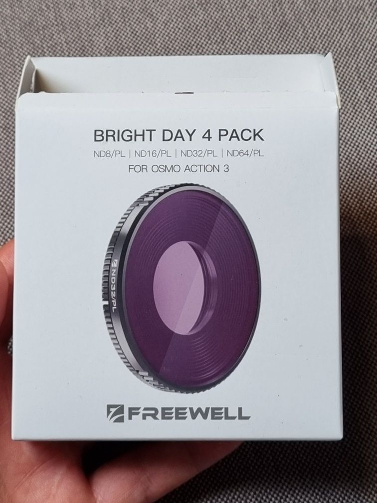 DJI Osmo 3 -filtry Bright Day 4 Pack Freewell