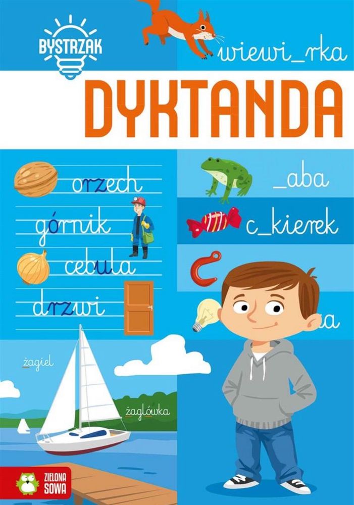 Bystrzak dyktanda, książka/zadaniówka