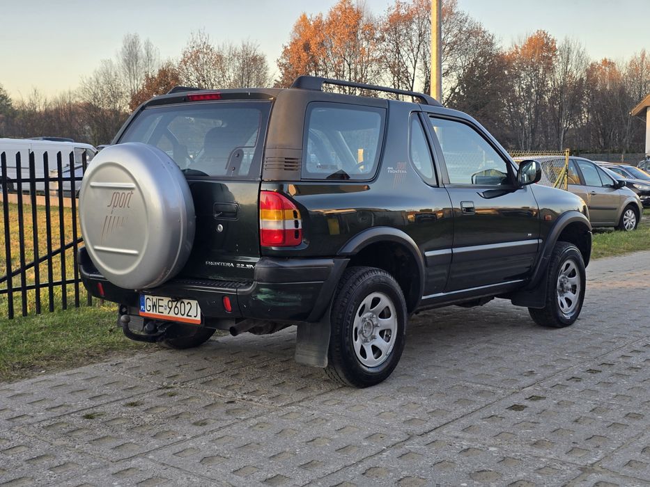 Opel Frontera B 2.2 benzyna/ LPG, 4x4, terenowy, reduktor, dobry stan