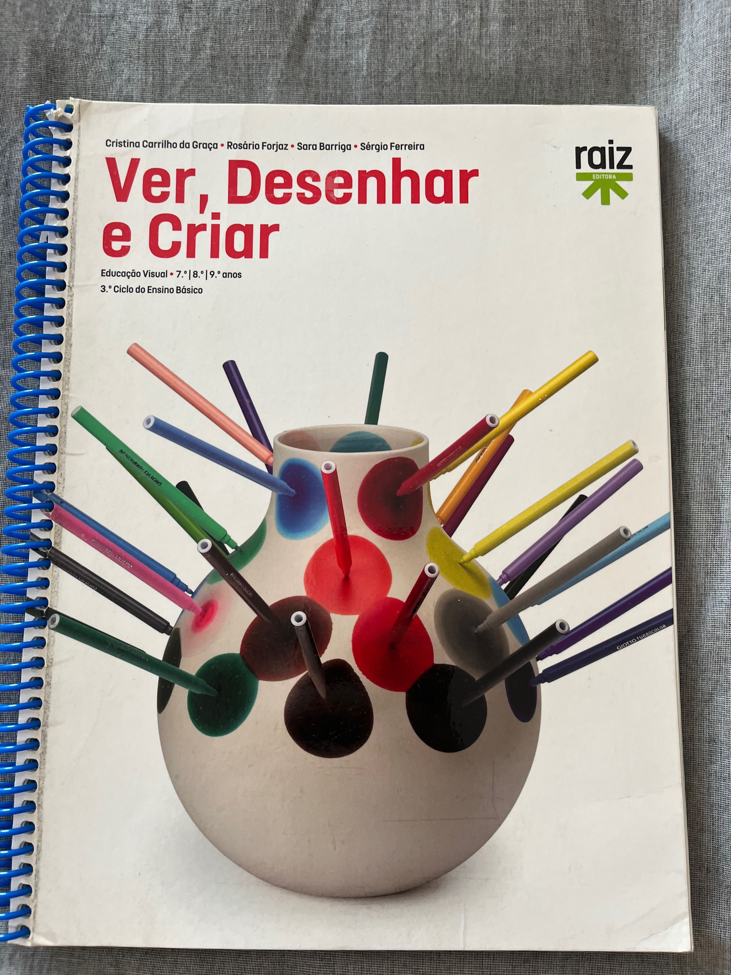 Livro de educação visual 7, 8 e 9 anos