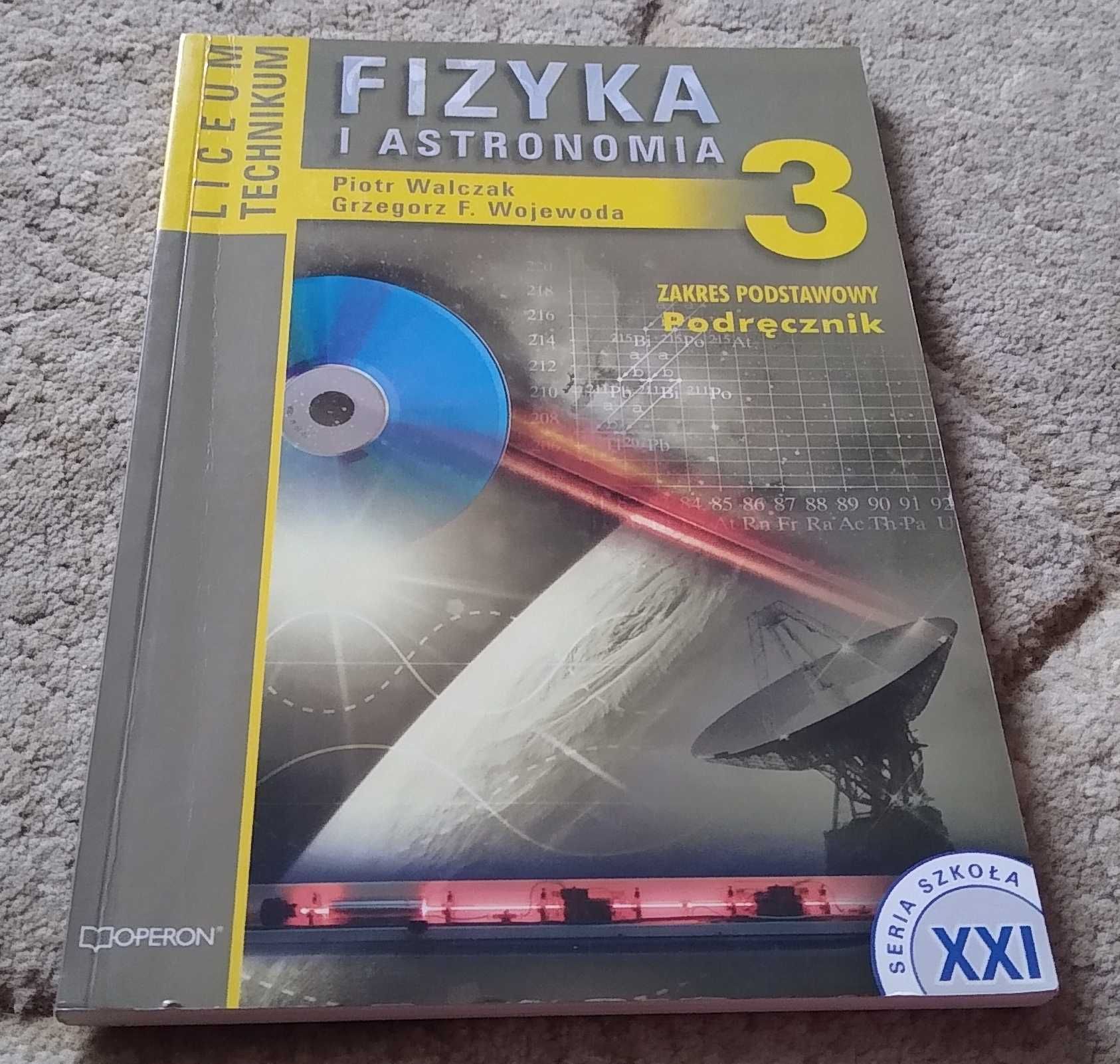 Fizyka i astronomia 3 podręcznik Liceum Walczak Operon
