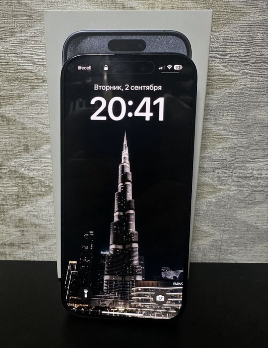 Iphone 15pro 128gb blue