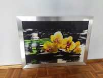 Obraz w srebrnej ramie 78x58