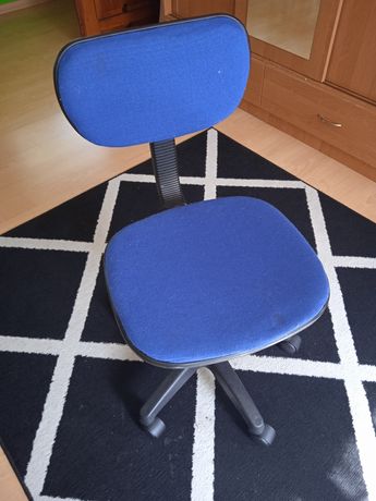 Krzesło biurkowe biurowe obrotowe dla dziecka dzieci fotelik