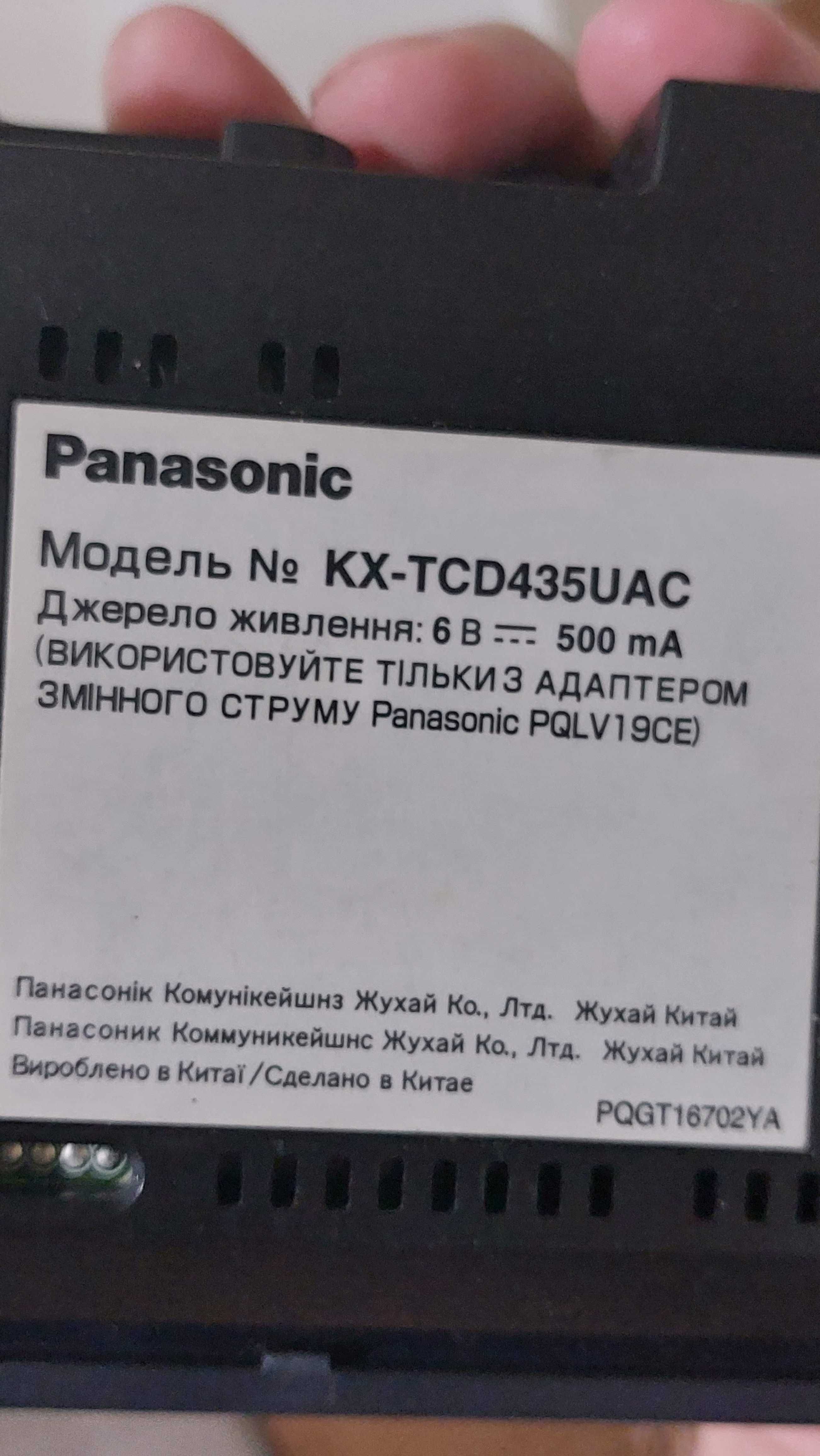 Телефон Panasonic PQLV30018ZAC. KX-TCD435UAC