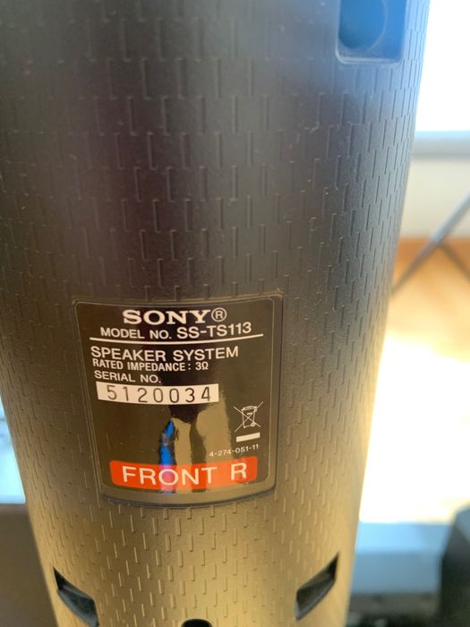 Sistema Surround DVD 5.1 Sony dz740