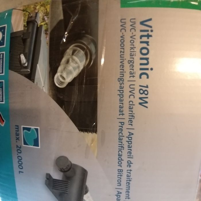 oase vitronic 18w lampa uv sterylizator do oczka akwarium stawu