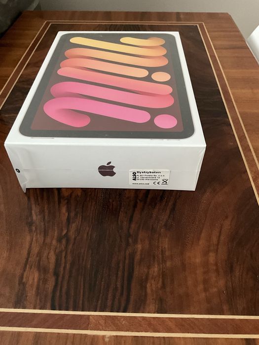 Ipad mini 6 gen RÓŻOWY/Pink 64GB  Wi Fi - nieaktywowany/gwar. Apple