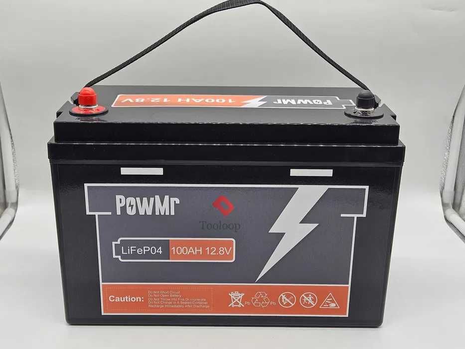 Аккумулятор PowMr 100AH 12.8V (1280W*h) LiFePO4/В наличии! Батарея