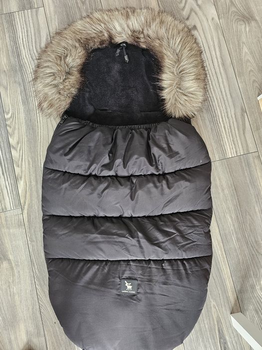 Śpiworek do gondoli, wózka z beżowym obszyciem