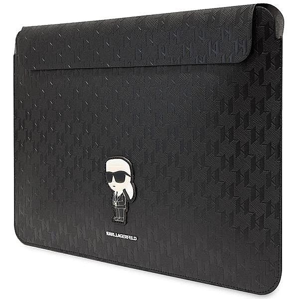 Pokrowiec Karl Lagerfeld Saffiano Monogram Ikonik na laptopa 14" - cza