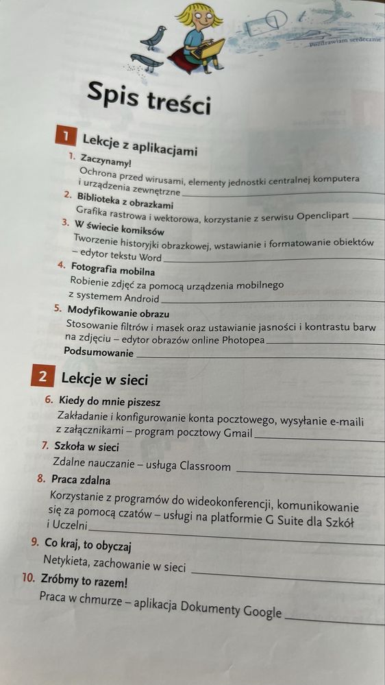 Podręcznik informatyka klasa 5 Wsip
