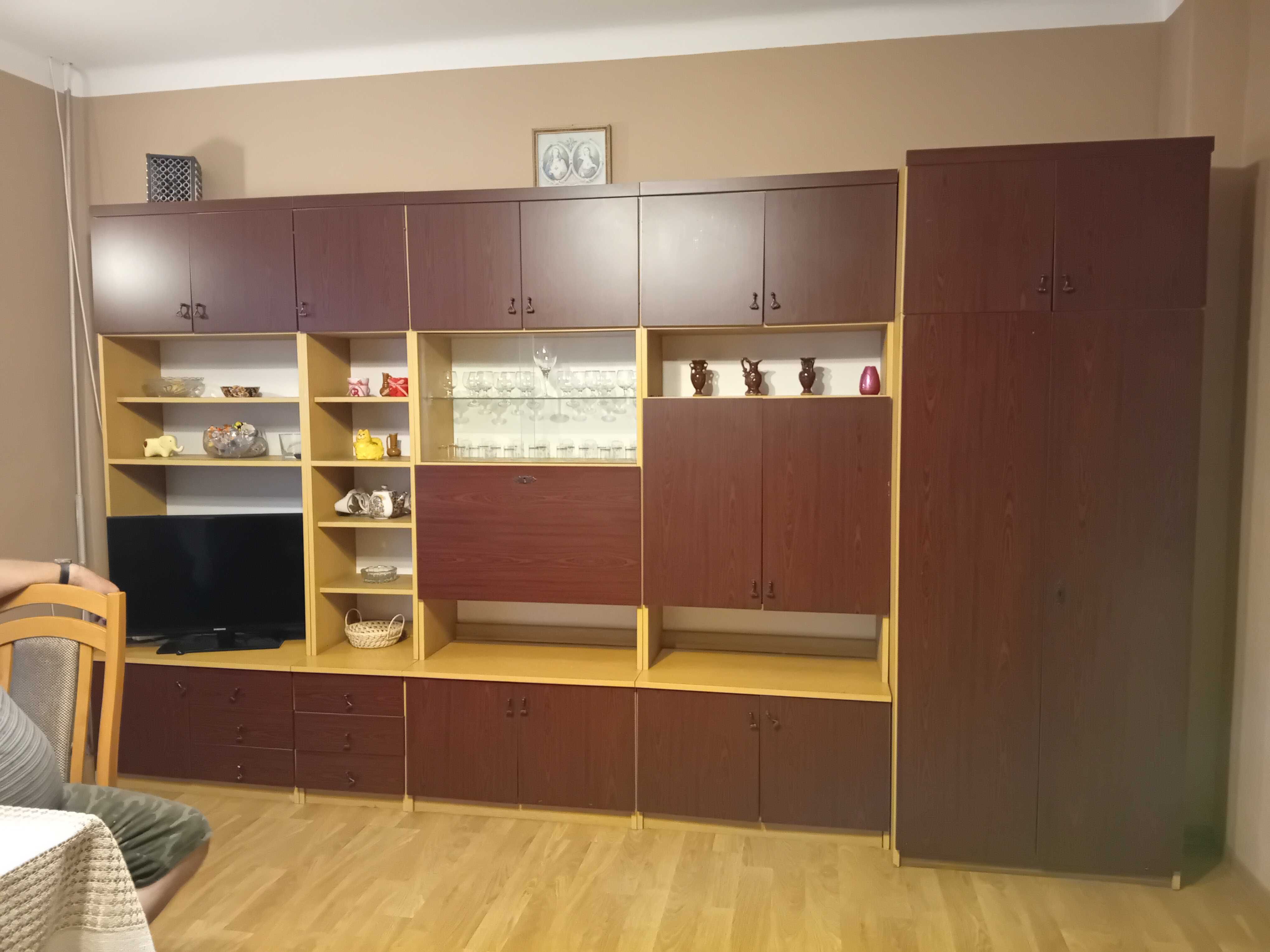 Meble z PRL łóżko szafa tapczan.
