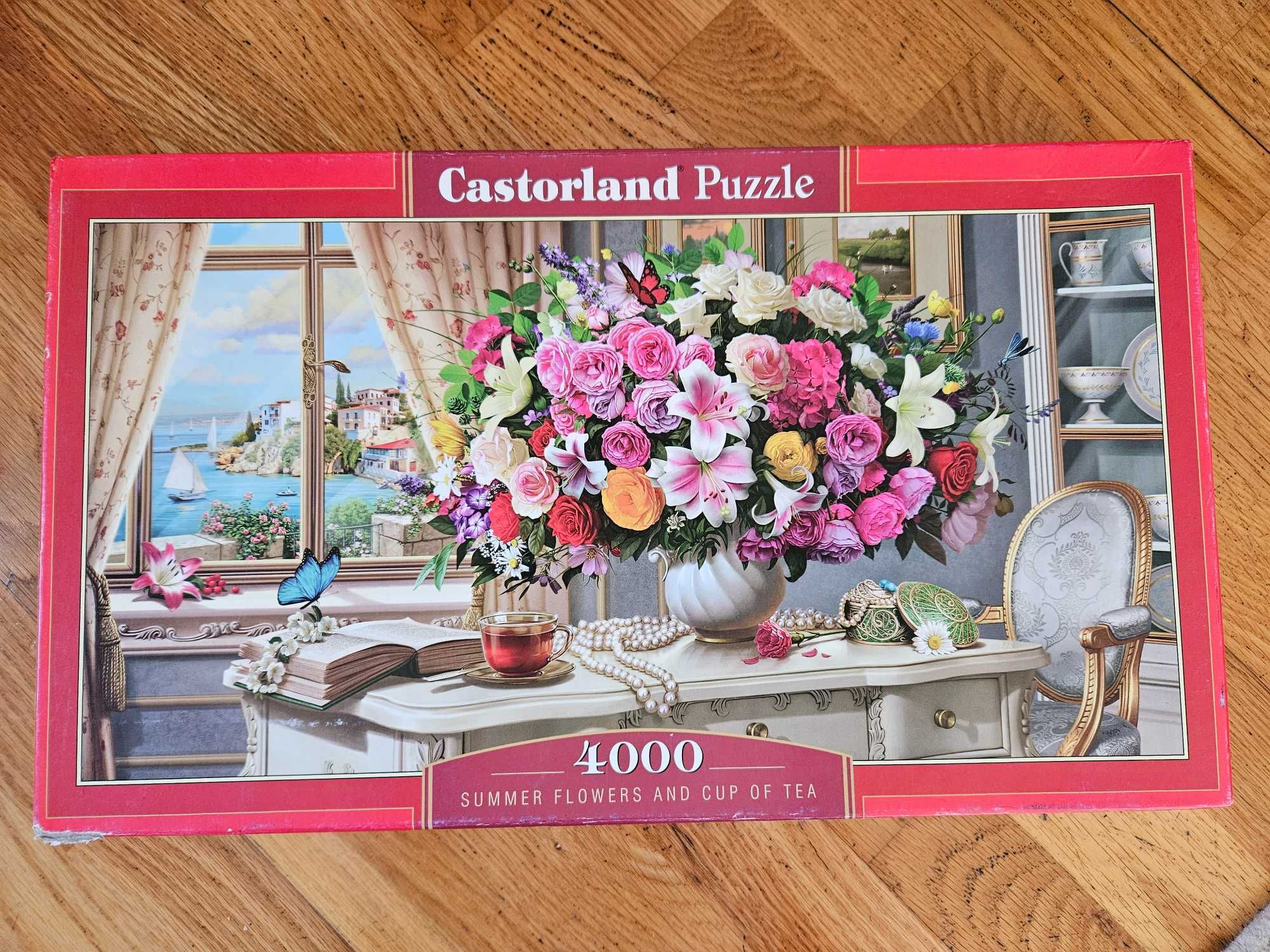 Puzzle 4000 peças Flores de verão Castorland