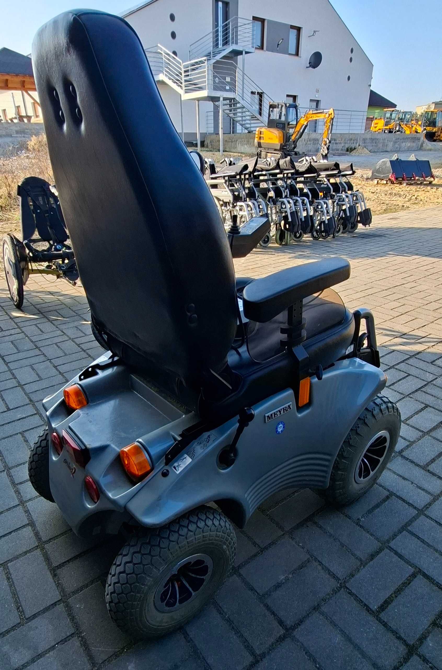 Wózek inwalidzki Meyra Optimus 2 duży mocny sprawny NOWE AKUMULATORY