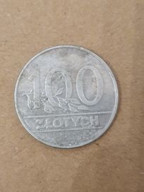 Moneta 100 zł 1990 rok