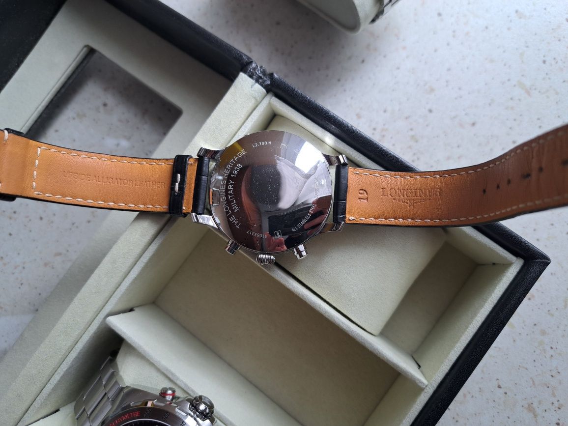 Zegarek Longines Heritage Military 1938 Chronograph L2.790.4.53.0