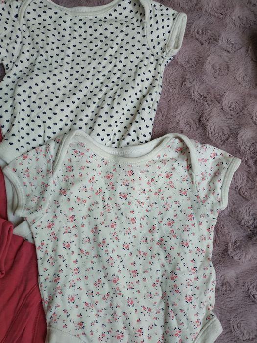 Body 5 par krótki rękaw r.68