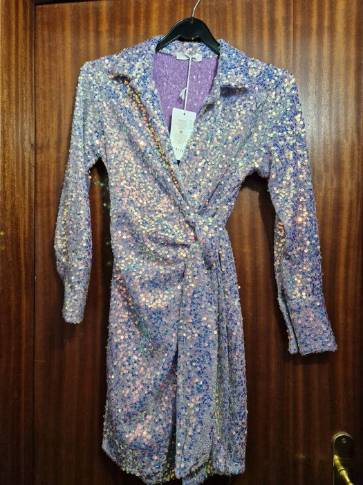 Vestido brilhante