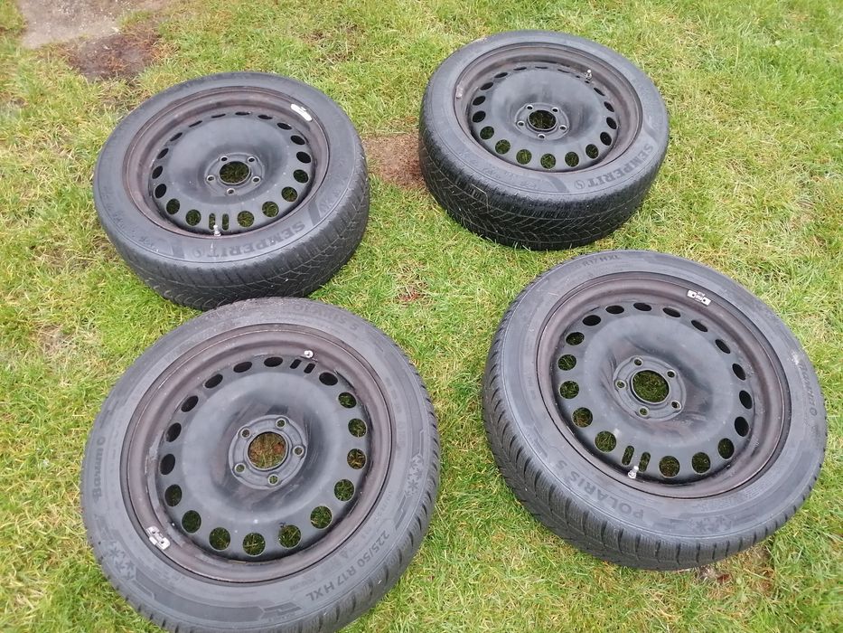Felgi stalowe, opony zimowe Opel Zafira C, 225/50 R17 czujniki