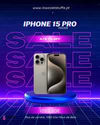 iPhone 15 Pro - Novos - Loja