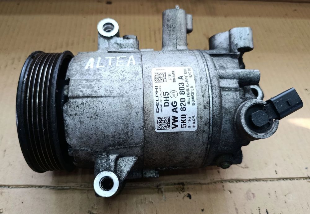 Altea pompa klimatyzacji sprężarka kompresor 1,6TDI lift Altea XL Toledo VW Golf Touran Audi Skoda Seat