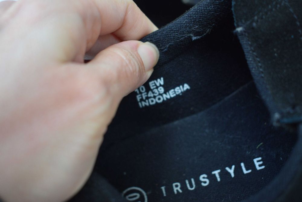 замшевые демисезонные слипоны мокасины туфли р. 45 29 см Индонезия