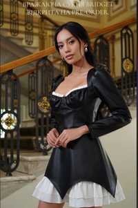Активно до 22.05 Premium Сукня з еко шкіри Masego Розмір XS+ 170 зріст