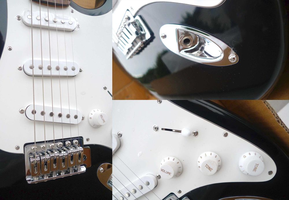 Gitara elektryczna SIOUX Vintage nowa Made in Indonesia + pokrowiec