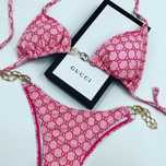 Купальник gucci рожевий