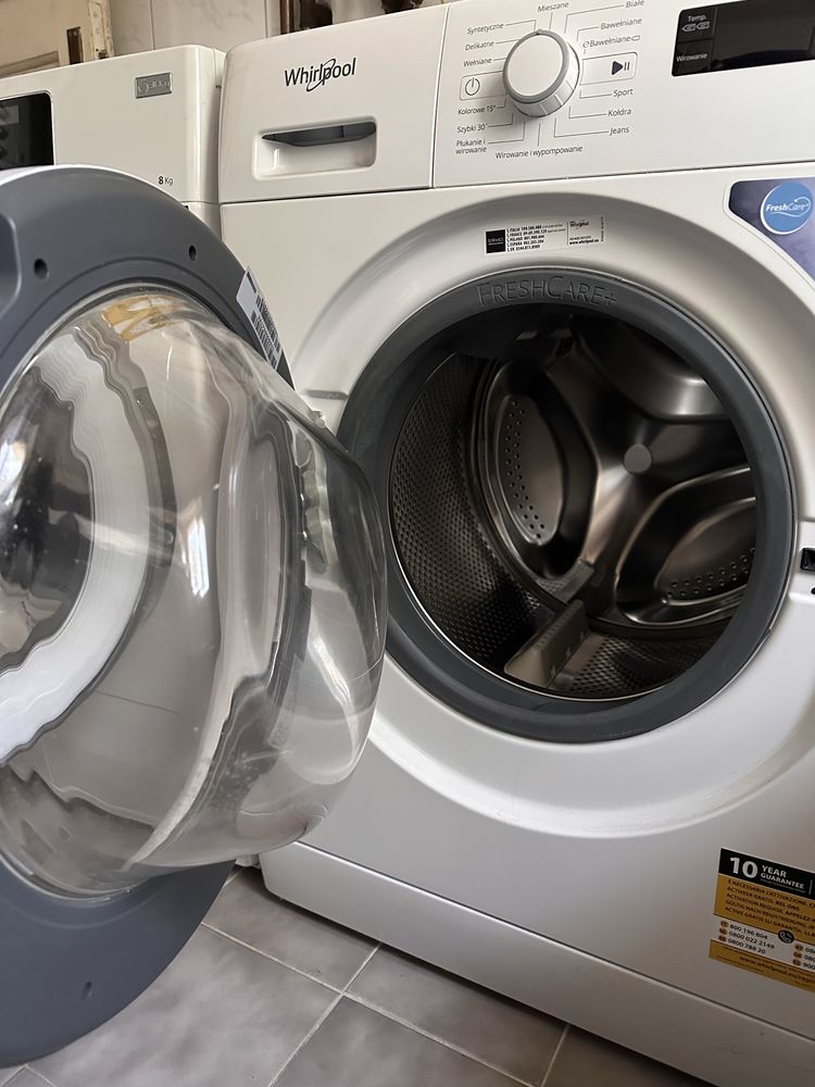 Pralka i suszarka WHIRLPOOL - nowa, używana tylko dwa razy, POLECAM!