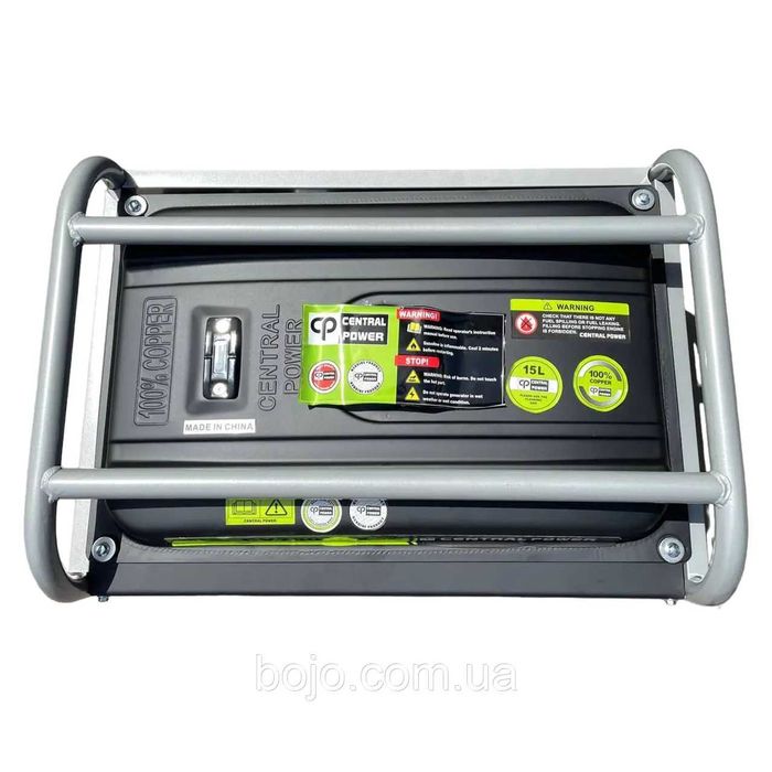 Бензиновий генератор Central Power 3.5 квт AVR, Мідна обмотка, стартер