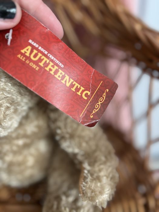 Stary mis vintage Hard Rock Cafe teddy bear