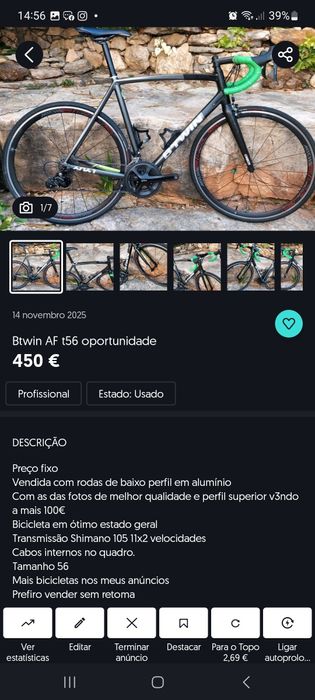 Btwin Af t56 oportunidade
